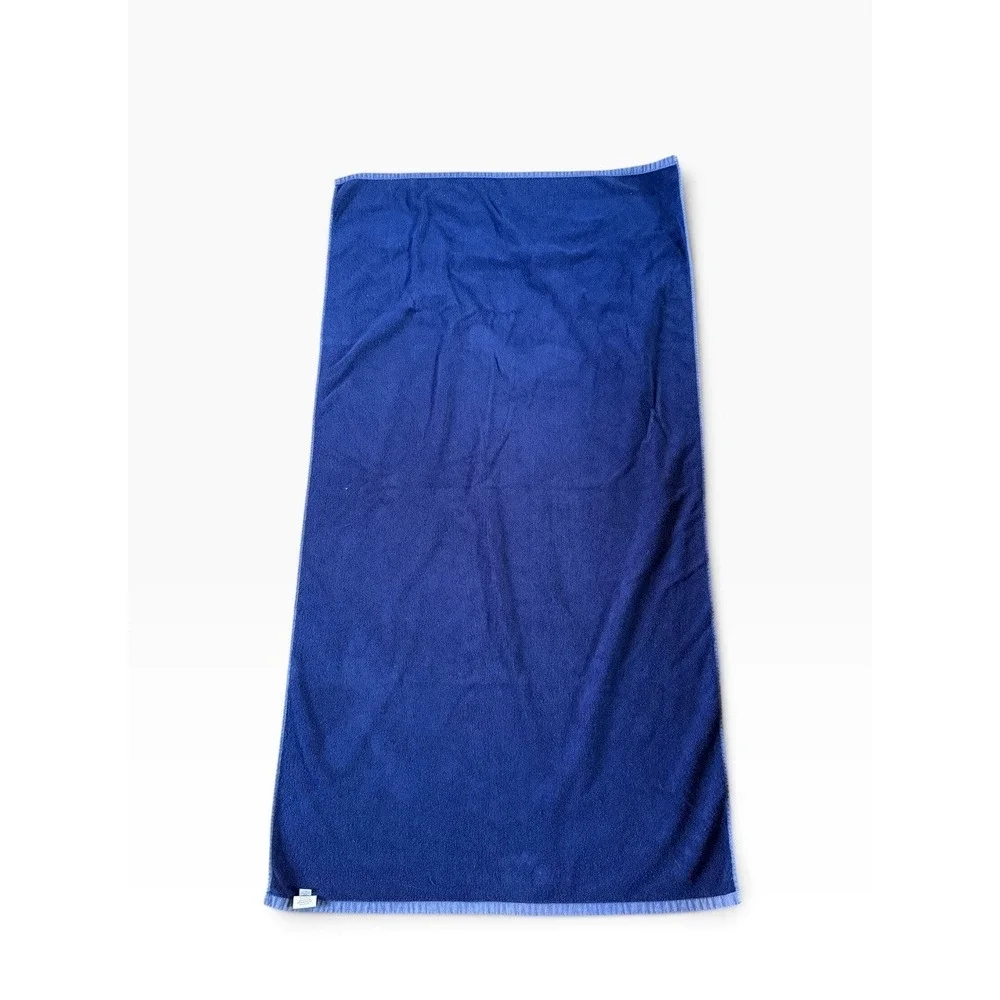 Plush Vera Bradley SEA TURTLES Navy Blue Summer Fun Beach Towel-Retired Pattern